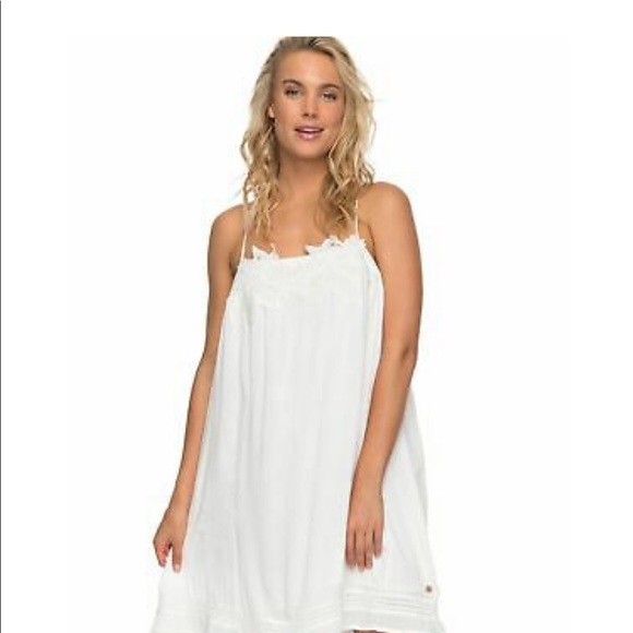 🔥Roxy women’s where do we belong dress off white NWT - Picture 5 of 6